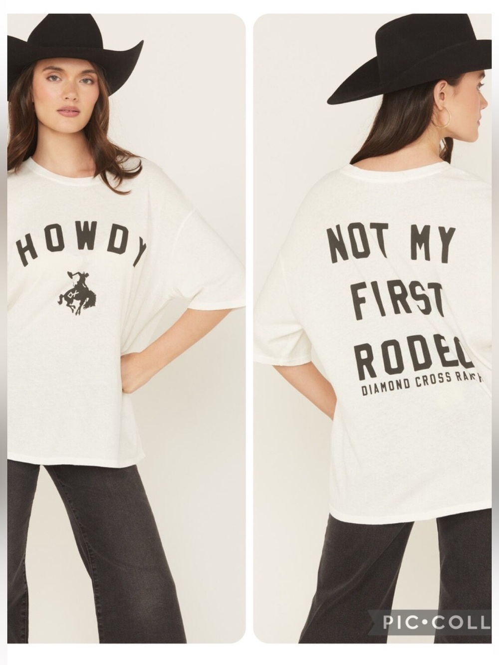 NWT Z Supply Diamond Ranch Not My First Rodeo Shirt